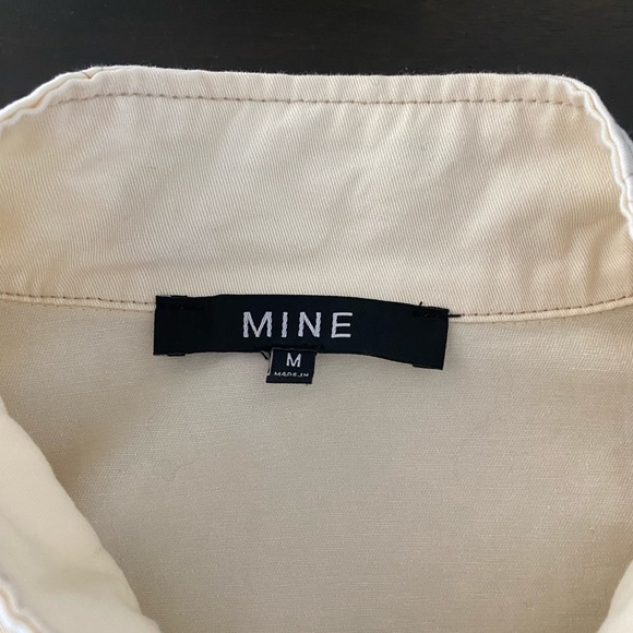 Women’s Cream Cropped Jacket by Mine. Size M. - Picture 4 of 9